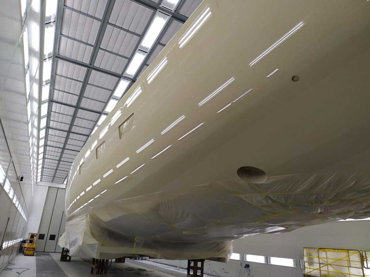 Composite Yacht Fairing